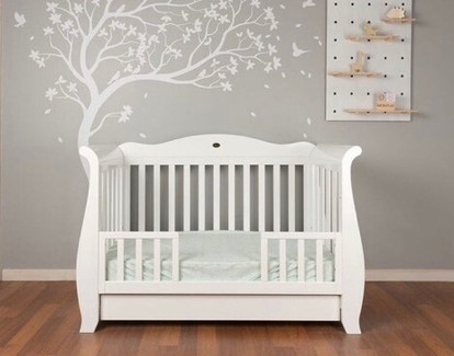 quirky bubba regal sleigh cot